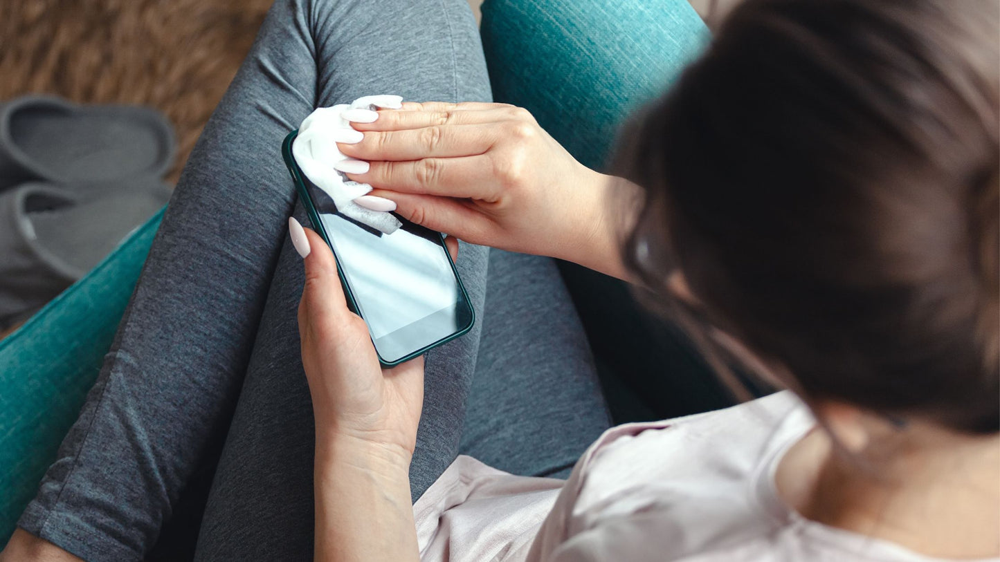 How to Clean a Dirty Touchscreen Device