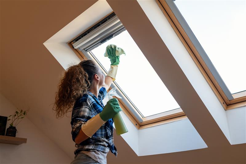 How to Clean Skylight Windows Safely and Effectively