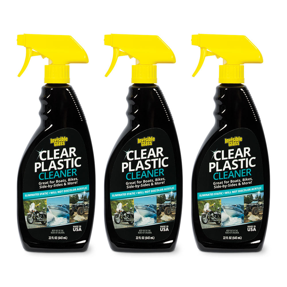 
                  
                    Invisible Glass Clear Plastic Cleaner for Boats, Bikes, and Side-by-sides 22oz
                  
                