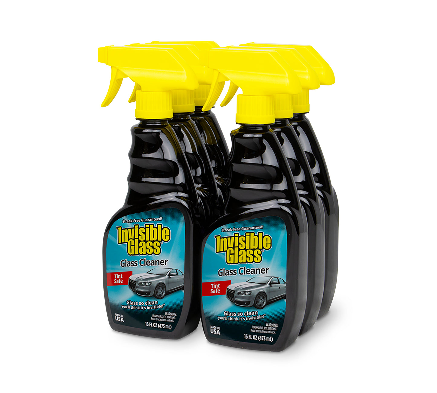 Invisible Glass Cleaner and Window Spray, Streak Free Shine for Auto, Film  Free Glass Cleaner Safe for Windshield, Tinted and Non Tinted Windows-3