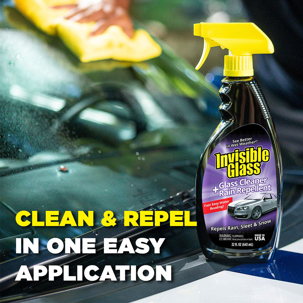 Invisible Glass Cleaner + Rain Repellent Spray Invisible Glass Cleaner + Rain Repellent Spray
