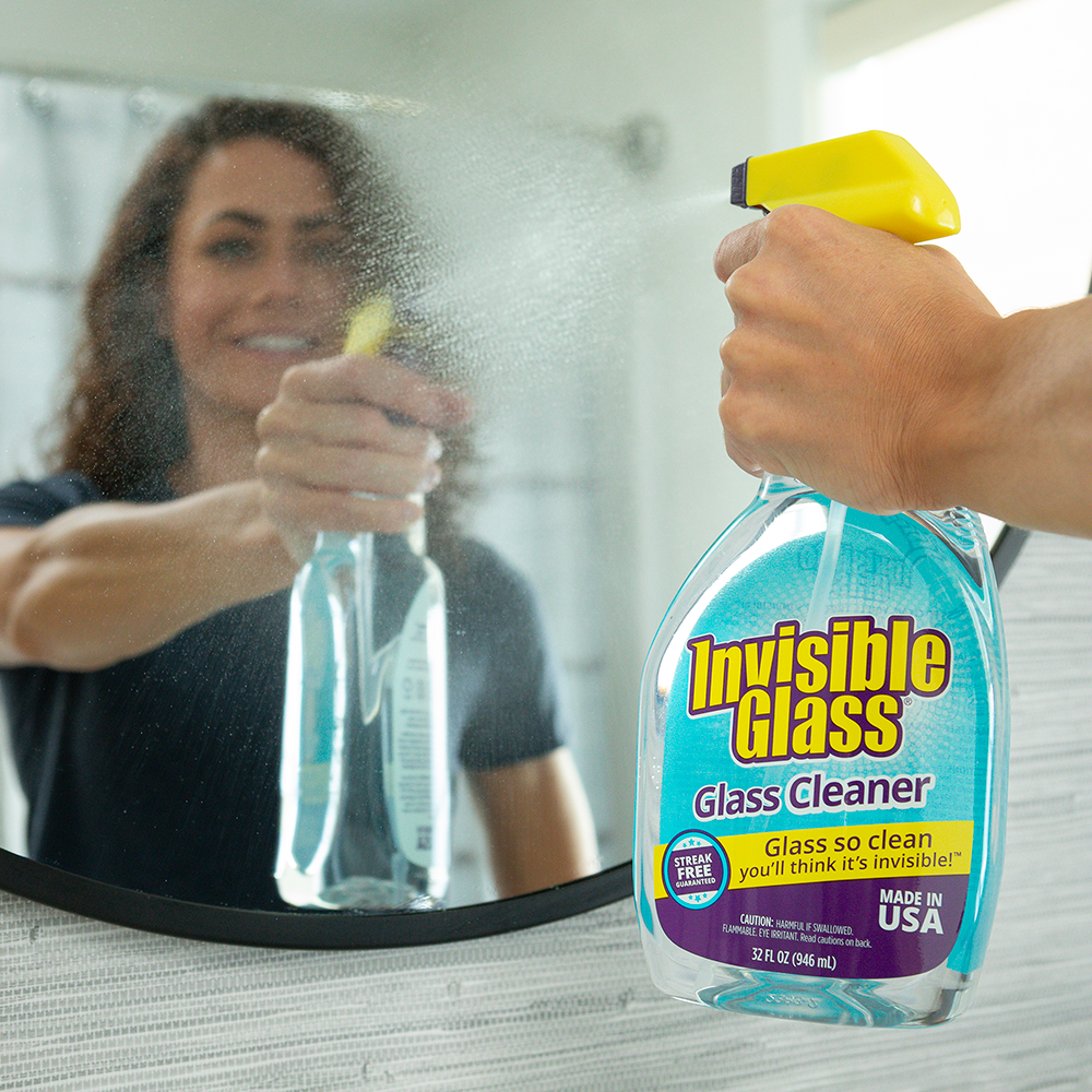 Invisible Glass 92194-4pk 32-Ounce Cleaner and Window Spray for Home and Auto for A Streak-Free Shine Film-Free Glass Cleaner and Safe for Tinted