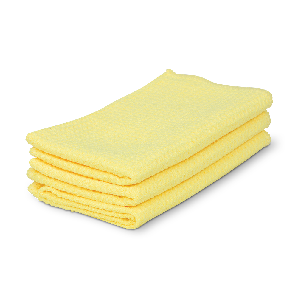 Premium Waffle Weave Glass Microfiber