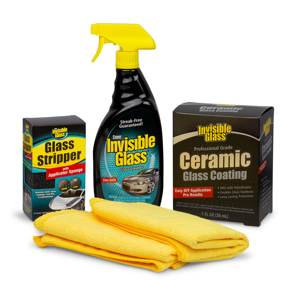 Invisible Glass Pro Glass Care 5-Piece Kit