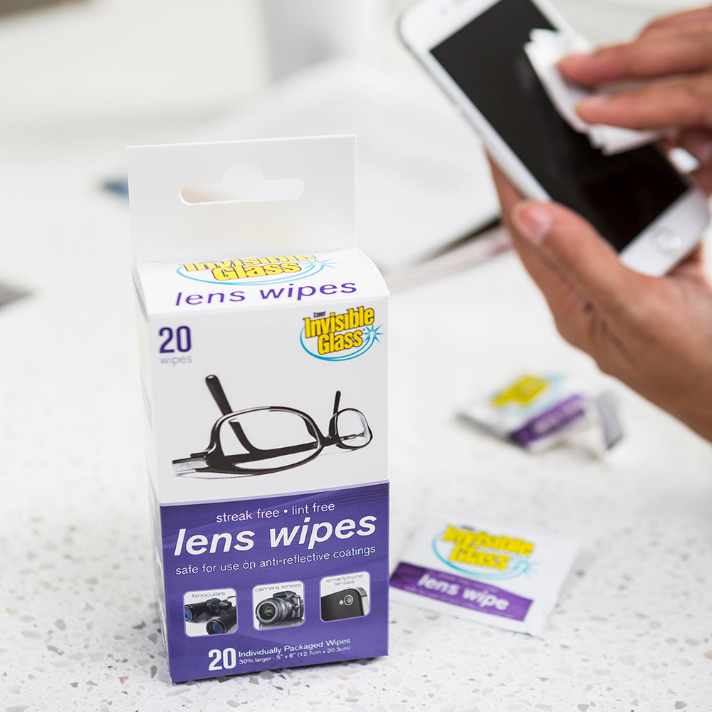
                  
                    Invisible Glass Lens Wipes
                  
                