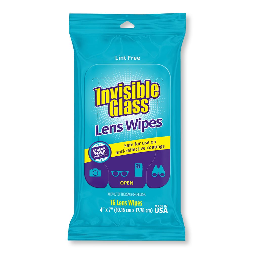 Invisible Glass Lens Wipes